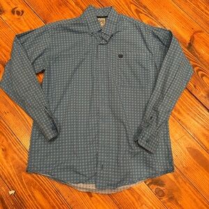 Men’s cinch button up